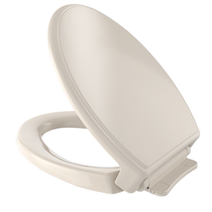 Traditional Elongated SoftClose Toilet Seat in Bone