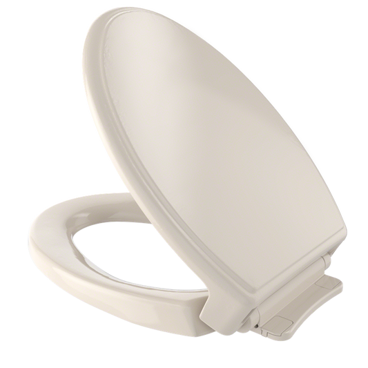 Traditional Elongated SoftClose Toilet Seat in Bone