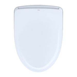 Washlet+ S500e Elongated Electronic Classic Bidet Seat with Auto Flush in Cotton White