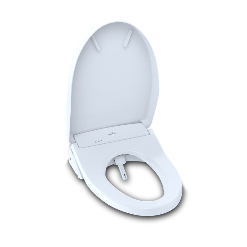 Washlet S500e Elongated Electronic Contemporary Bidet Seat in Cotton White