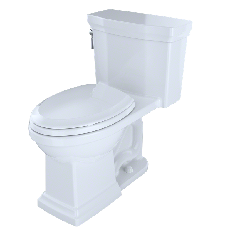 Promenade II Elongated 1.28 gpf Right Hand Lever One-Piece Toilet in Cotton White