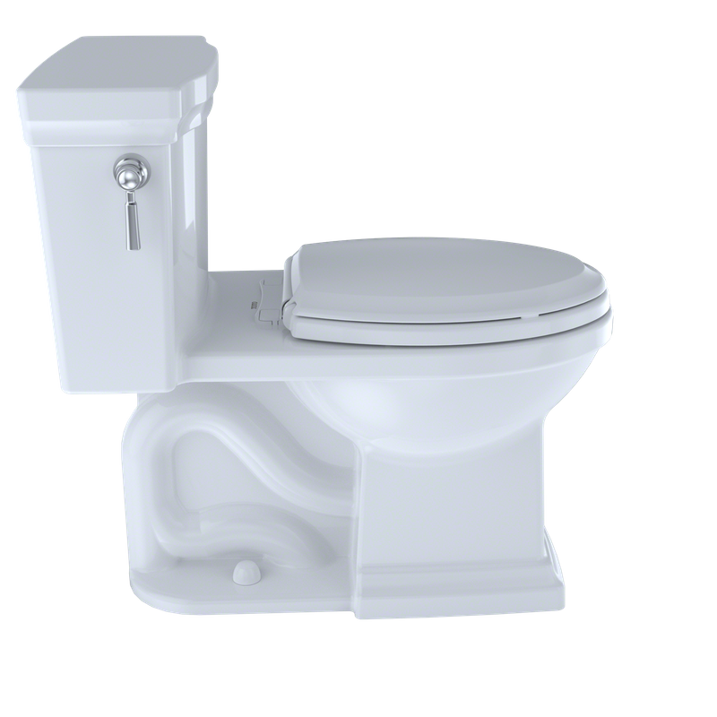 Promenade II Elongated 1.28 gpf Right Hand Lever One-Piece Toilet in Cotton White