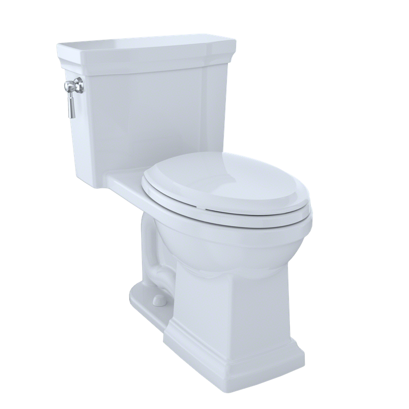 Promenade II Elongated 1.28 gpf Right Hand Lever One-Piece Toilet in Cotton White