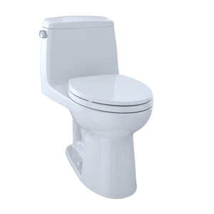 Eco UltraMax Elongated One-Piece Toilet in Cotton White