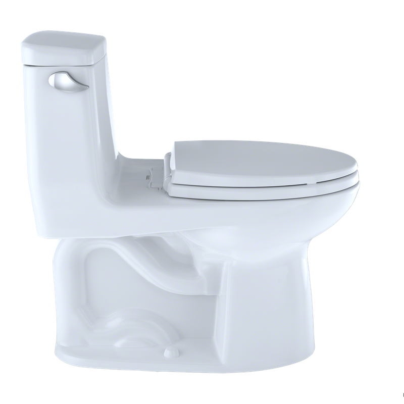 Eco UltraMax Elongated One-Piece Toilet in Cotton White - ADA Height