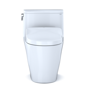 Nexus Elongated 1.28 gpf One-Piece Toilet with Washlet+ S500e in Cotton White