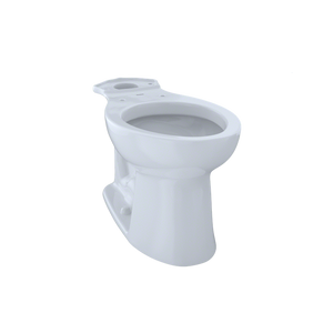 Entrada Elongated Toilet Bowl in Cotton White