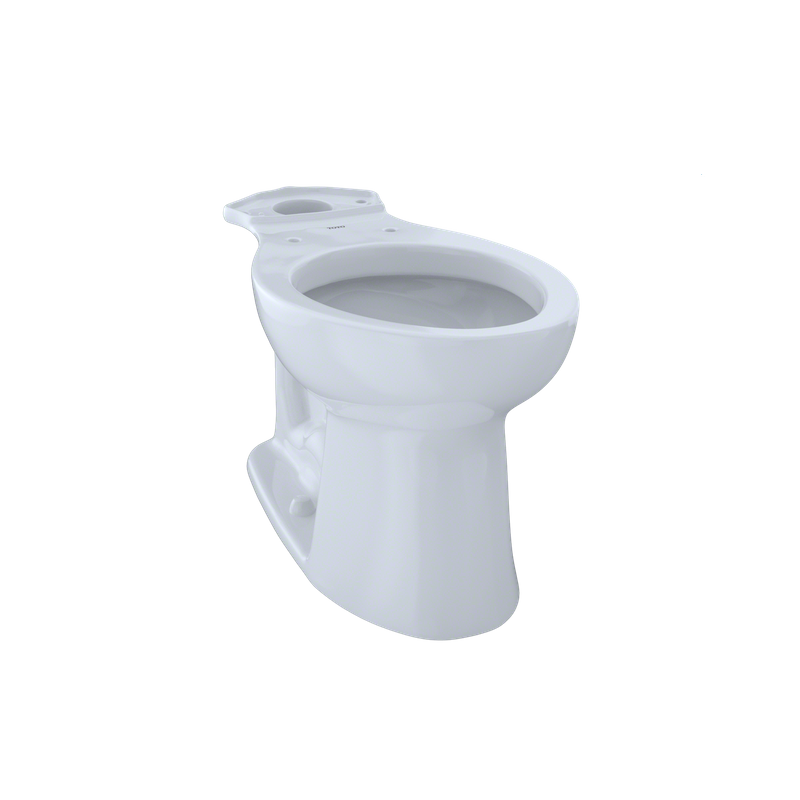 Entrada Elongated Toilet Bowl in Cotton White