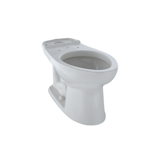 Eco Drake Elongated ADA Toilet Bowl in Colonial White