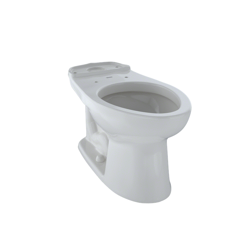 Eco Drake Elongated ADA Toilet Bowl in Colonial White