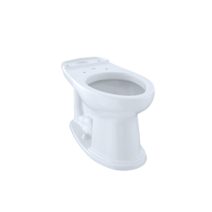 Eco Dartmouth Elongated Toilet Bowl in Cotton White