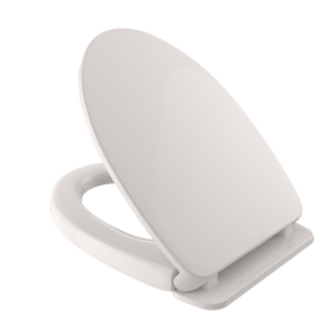 Elongated SoftClose Toilet Seat for Washlet+ Toilets in Colonial White