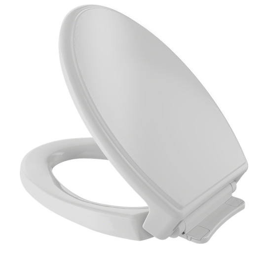 Traditional Elongated SoftClose Toilet Seat in Colonial White