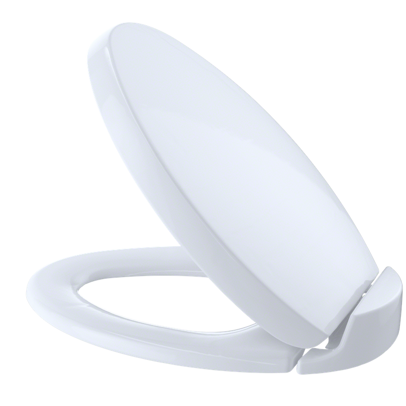 Oval Elongated SoftClose Toilet Seat in Cotton White