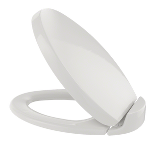Oval Elongated SoftClose Toilet Seat in Colonial White