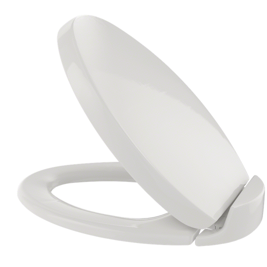 Oval Elongated SoftClose Toilet Seat in Colonial White