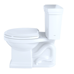 Promenade II Elongated 1 gpf Two-Piece Toilet in Cotton White