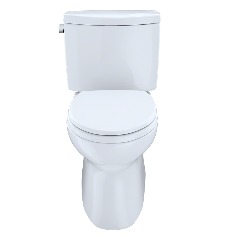 Vespin II Elongated 1.28 gpf Right Hand Lever Two-Piece Toilet in Cotton White