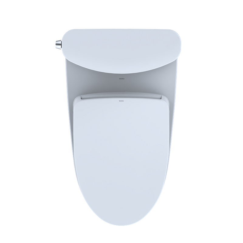 Nexus Elongated 1.28 gpf Two-Piece Toilet with Washlet+ S550e in Cotton White