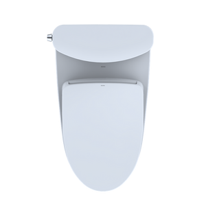 Nexus Elongated 1 gpf Two-Piece Toilet with Washlet+ S550e in Cotton White