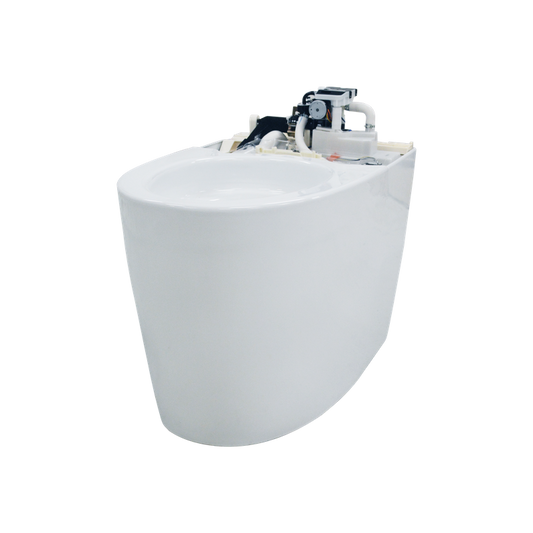Neorest Elongated Dual-Flush Toilet Bowl in Cotton White