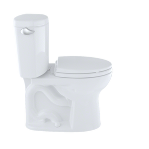 Drake II Round 1.28 gpf Right Hand Lever Two-Piece Toilet in Cotton White