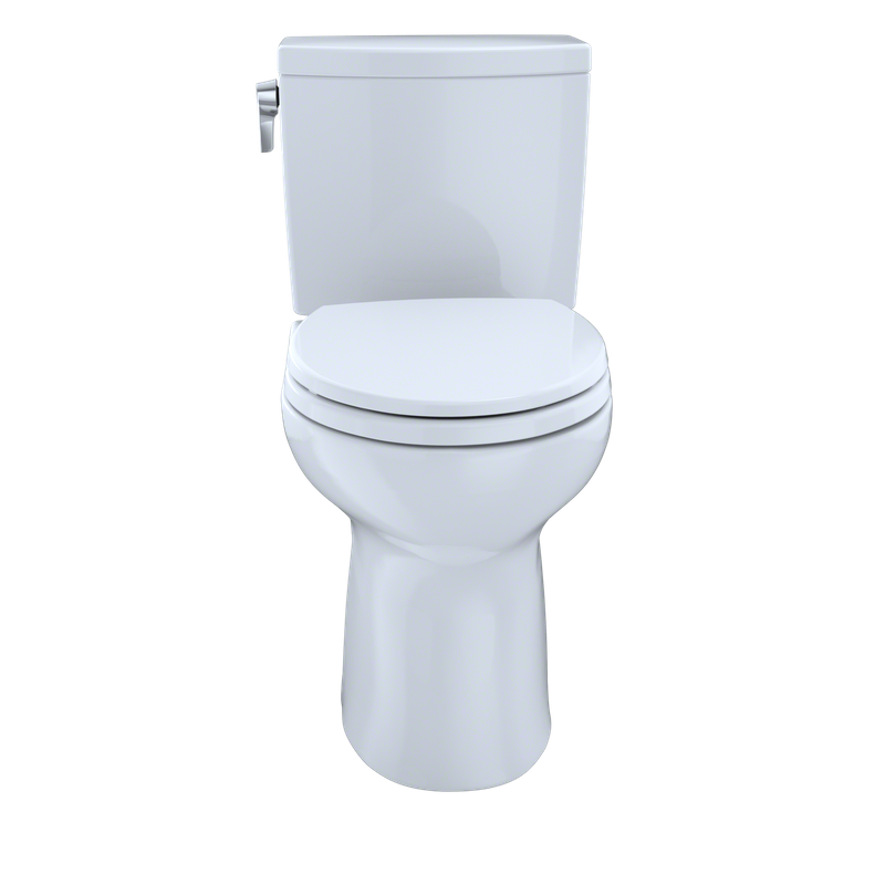 Drake II Round 1 gpf Right Hand Lever Two-Piece Toilet in Cotton White