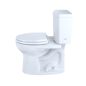 Drake II Round 1 gpf Right Hand Lever Two-Piece Toilet in Cotton White