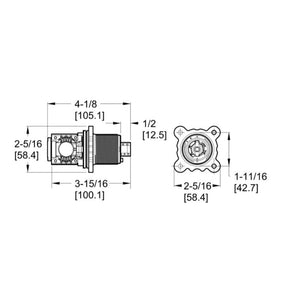 Pfister Cartridge with Adapter