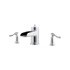 Ashfield Roman Bathtub Faucet in Polished Chrome - Handles not Included