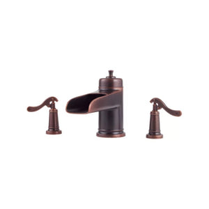 Ashfield Roman Bathtub Faucet in Rustic Bronze - Handles not Included