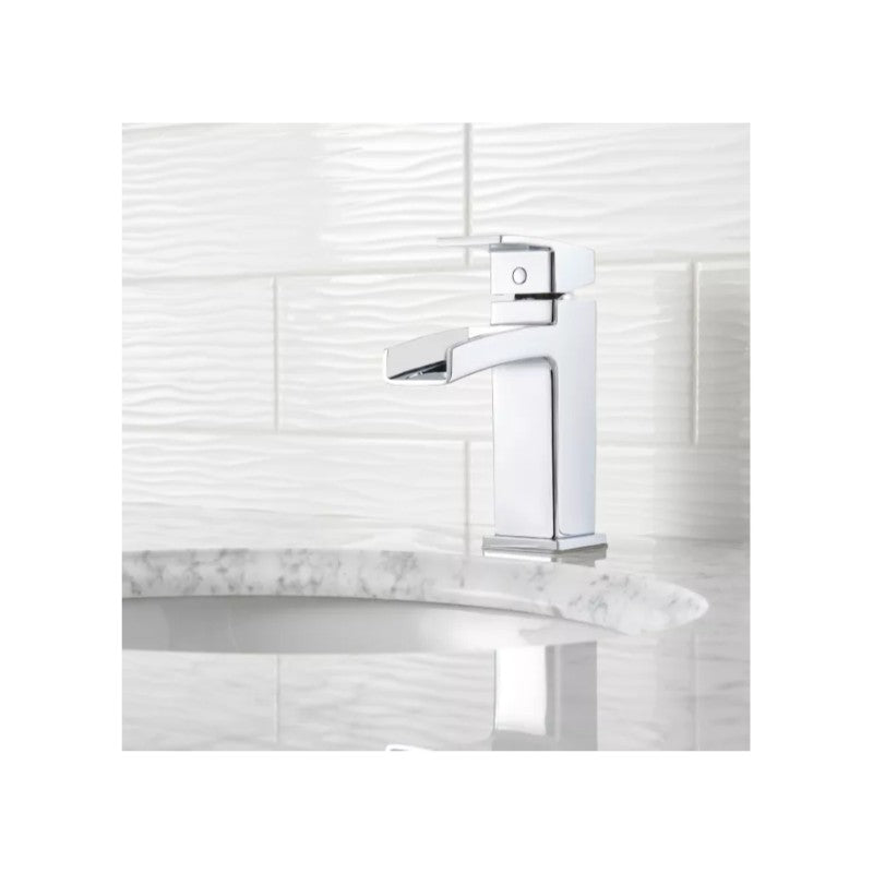 Kenzo Single-Handle Waterfall Bathroom Faucet in Polished Chrome