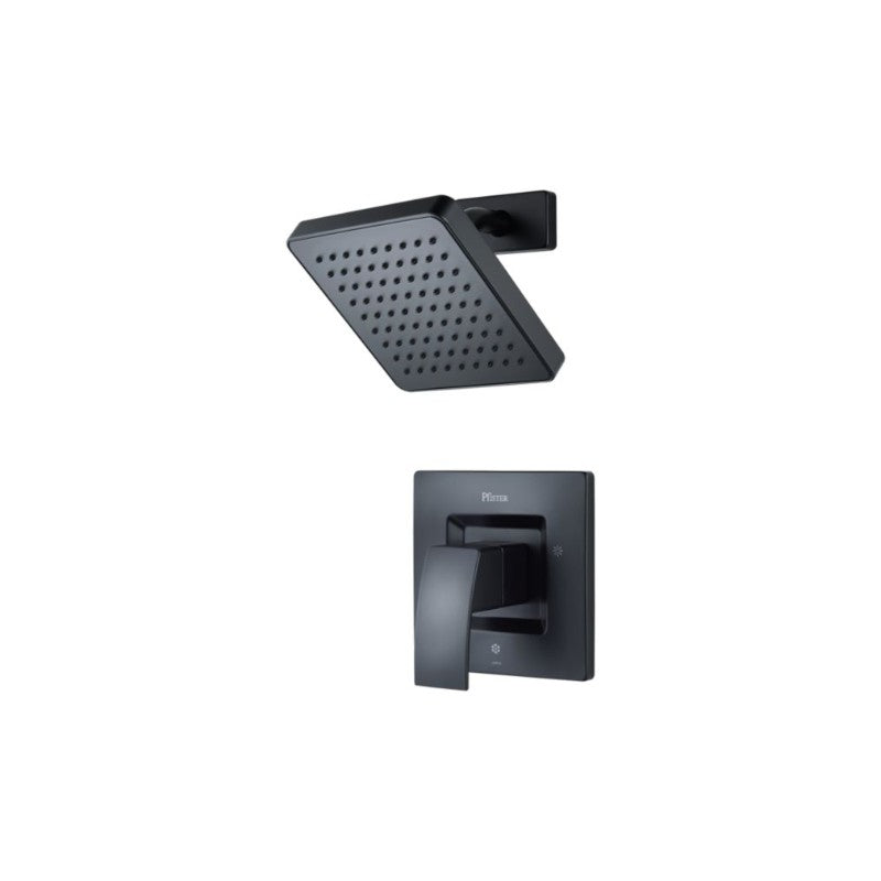Kenzo Single-Handle Shower Only Faucet in Matte Black