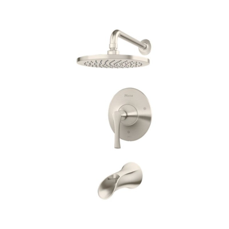 Rhen Single-Handle Tub & Shower Faucet in Brushed Nickel