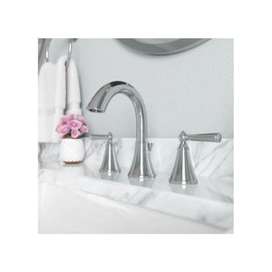Saxton Two-Handle Bathroom Faucet in Polished Chrome