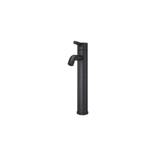 Contempra Vessel Single-Handle Bathroom Faucet in Matte Black