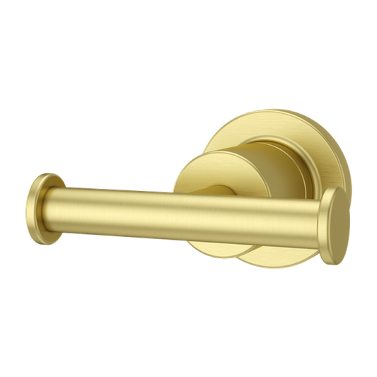 Contempra 3.75" Capped Round-Bar Robe Hook in Brushed Gold