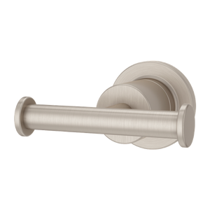 Contempra 3.75' Capped Round-Bar Robe Hook in Brushed Nickel