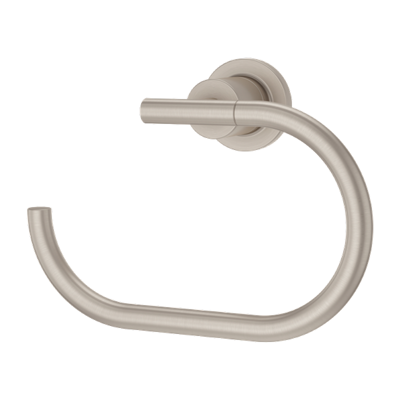 Contempra 8.03' Round G-Hook Towel Ring in Brushed Nickel