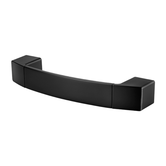 Kenzo 10.63" Flat-Arch Towel Ring in Matte Black