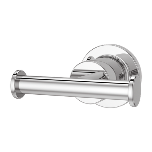 Contempra 3.75" Capped Round-Bar Robe Hook in Polished Chrome