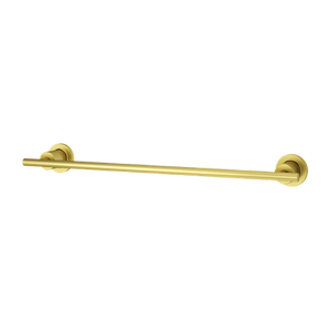 Contempra 20.5' Round Towel Bar in Brushed Gold