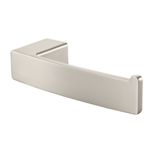 Kenzo 7.09" Flat Bar Toilet Paper Holder in Brushed Nickel
