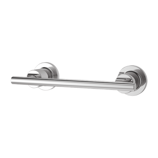 Contempra 9.19" Round-Bar Toilet Paper Holder in Polished Chrome