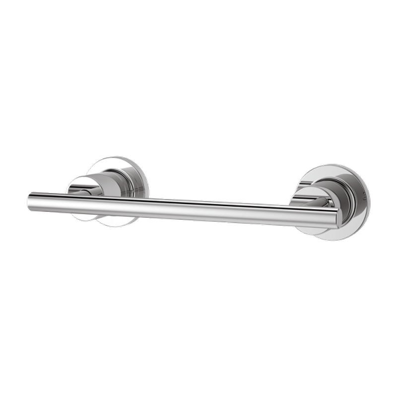 Contempra 9.19' Round-Bar Toilet Paper Holder in Polished Chrome