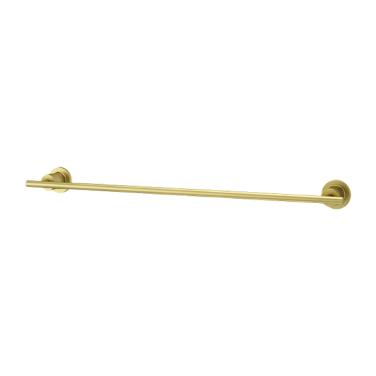 Contempra 26.5" Round Towel Bar in Brushed Gold