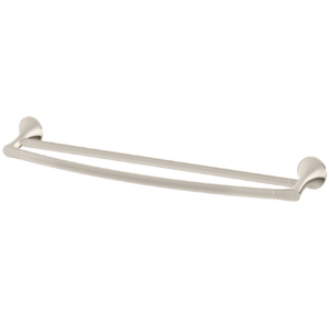 Rhen 26.28' Flat Arch Double Towel Bar in Brushed Nickel