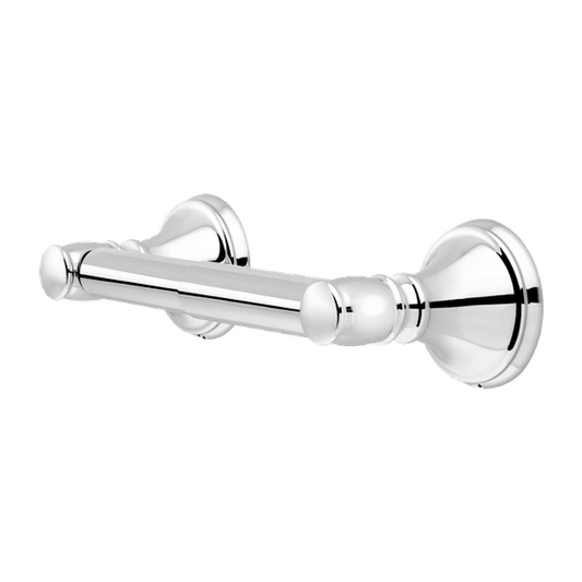 Northcott 8.38" Traditional Toilet Paper Holder in Polished Chrome