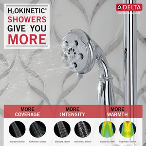 Universal Showering Components 29' Hand Shower in Chrome with Slide Bar - 3 Spray Settings