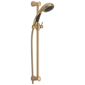 2.5 gpm Hand Shower in Champagne Bronze with Slide Bar